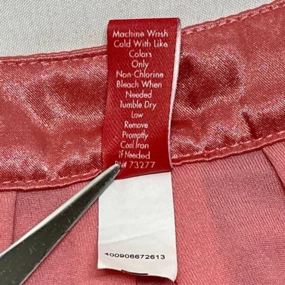 Elle Sleep Nightgown Women's Large Pink Floral Sleeveless Flower Collar Sexy EUC - Picture 7 of 9